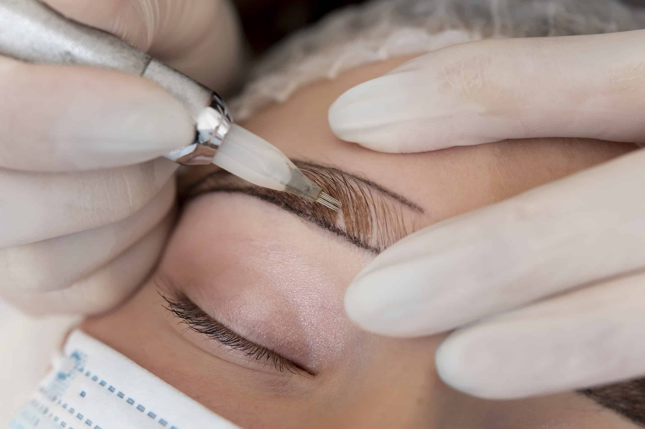 Microblading Process - microblading for eyebrows