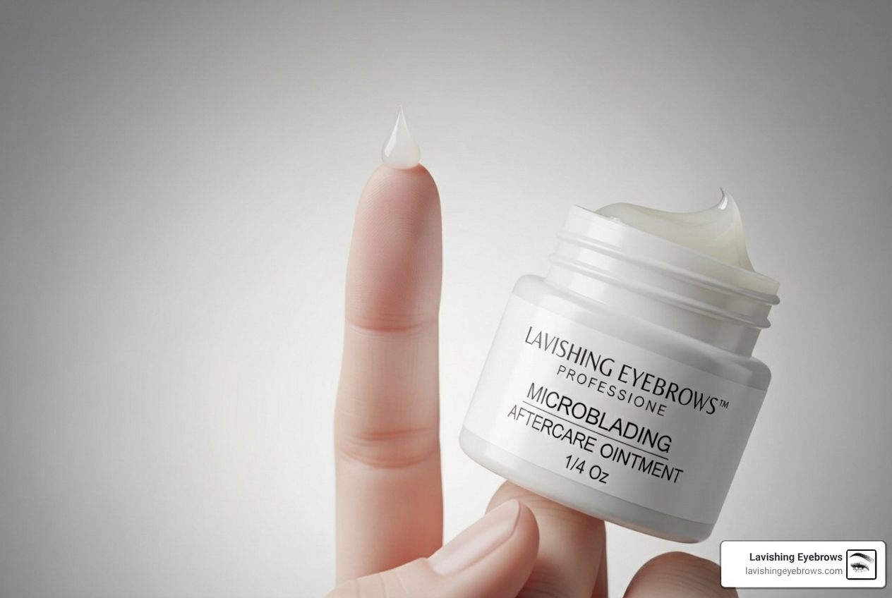 microblading aftercare ointment