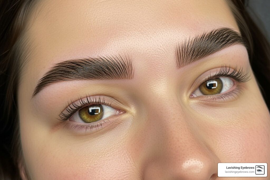 Eyebrow semi permanent