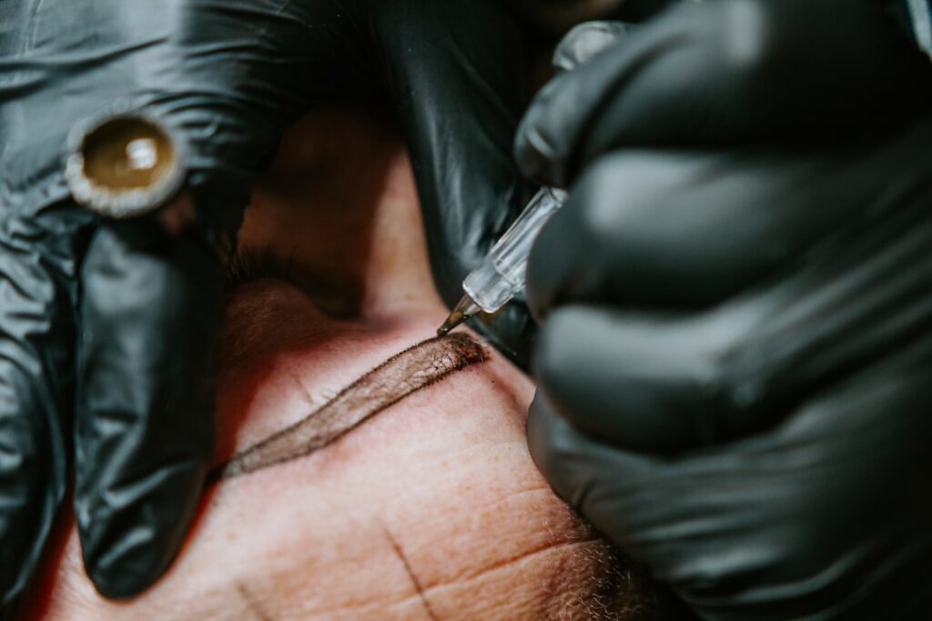 microshading touch up